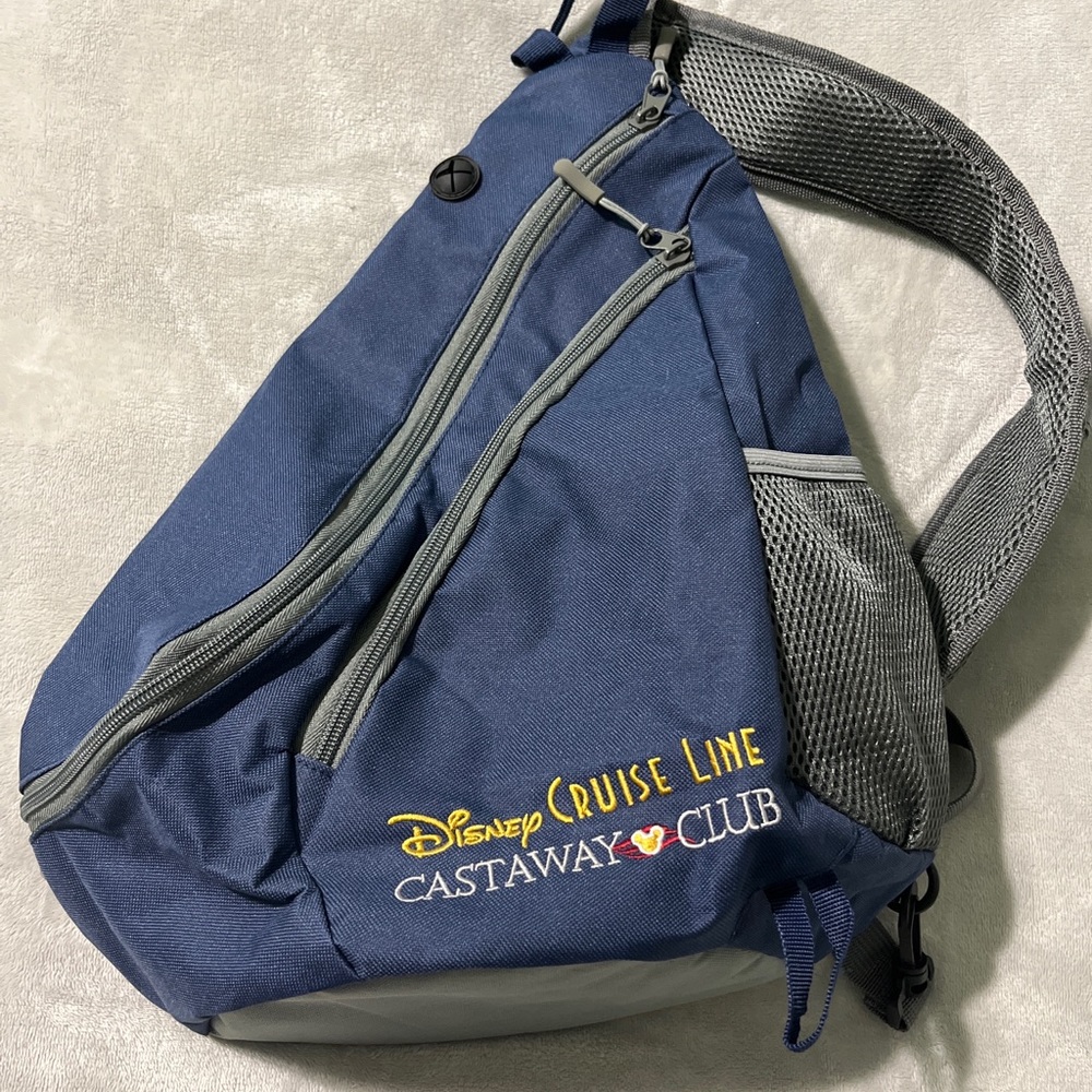 DISNEY CRUISE LINE CASTAWAY CLUB Backpack Shoulder Cross Body Tote Bag